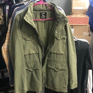 Lucky Brand Military Green Field Jacket Inspired By Cole Hauser